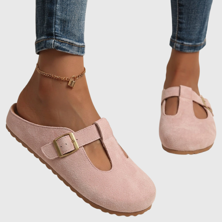 Susan | Comfortable Clogs with a Simple Buckle