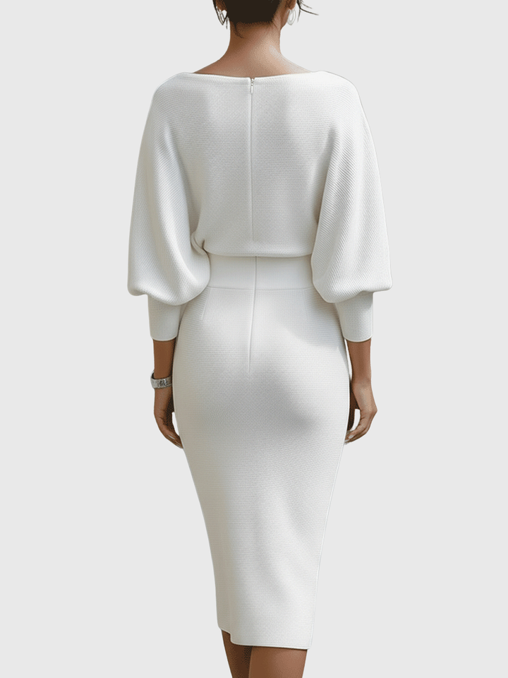 Loretta | Elegant Everyday Midi Dress