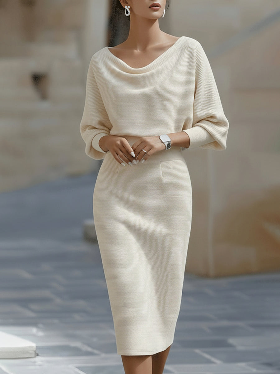 Loretta | Elegant Everyday Midi Dress