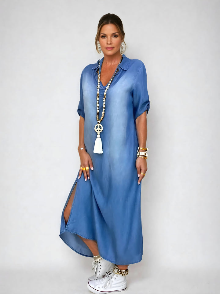 Lexi | Chic Denim Maxi Dress