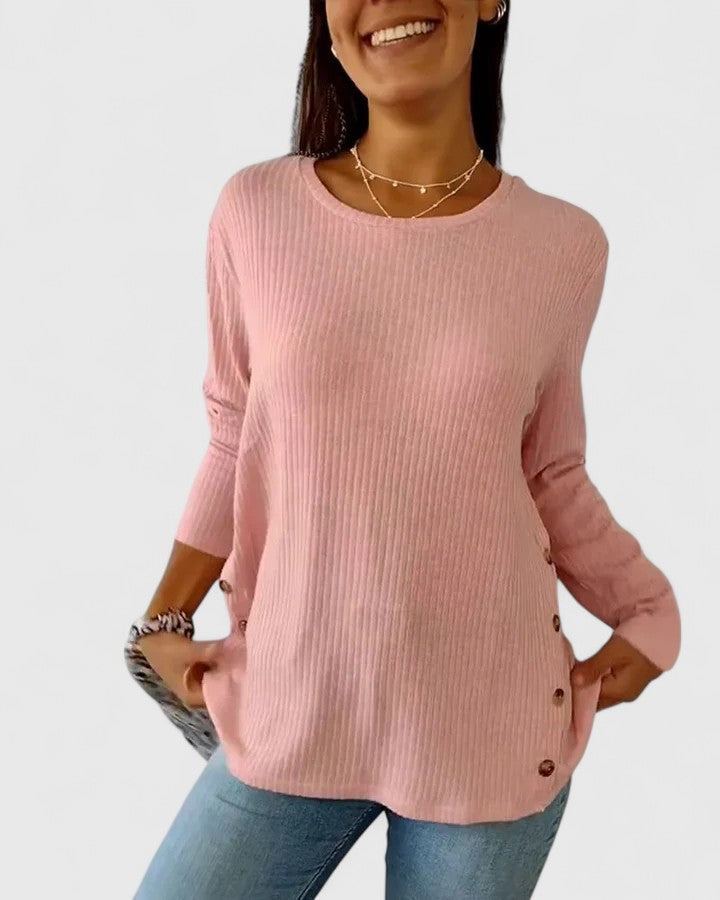Marielle | Elegant Crew Top