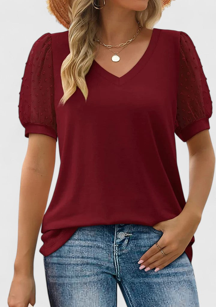 Cheryl | Comfortable V-Neck Top