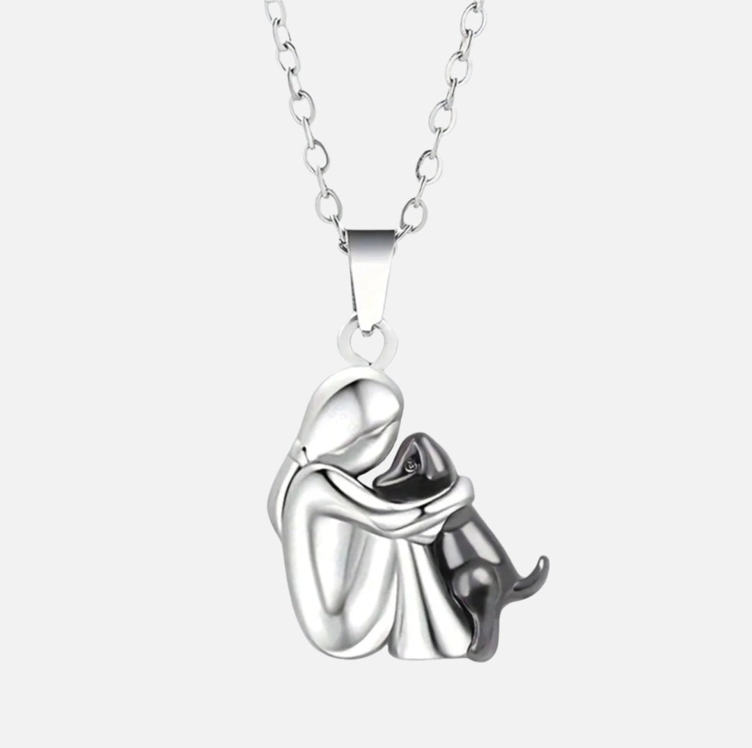 Eleanor Rose | Dog Embrace Necklace
