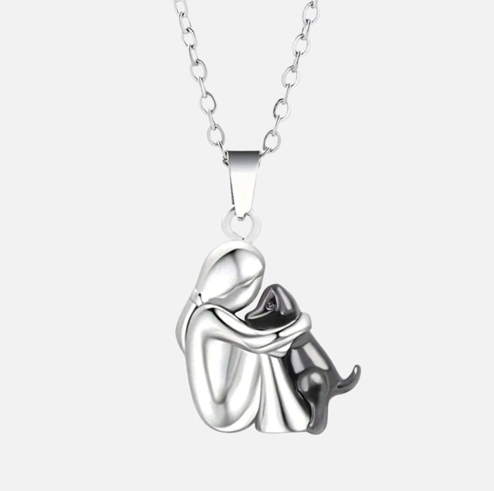 Eleanor Rose | Dog Embrace Necklace
