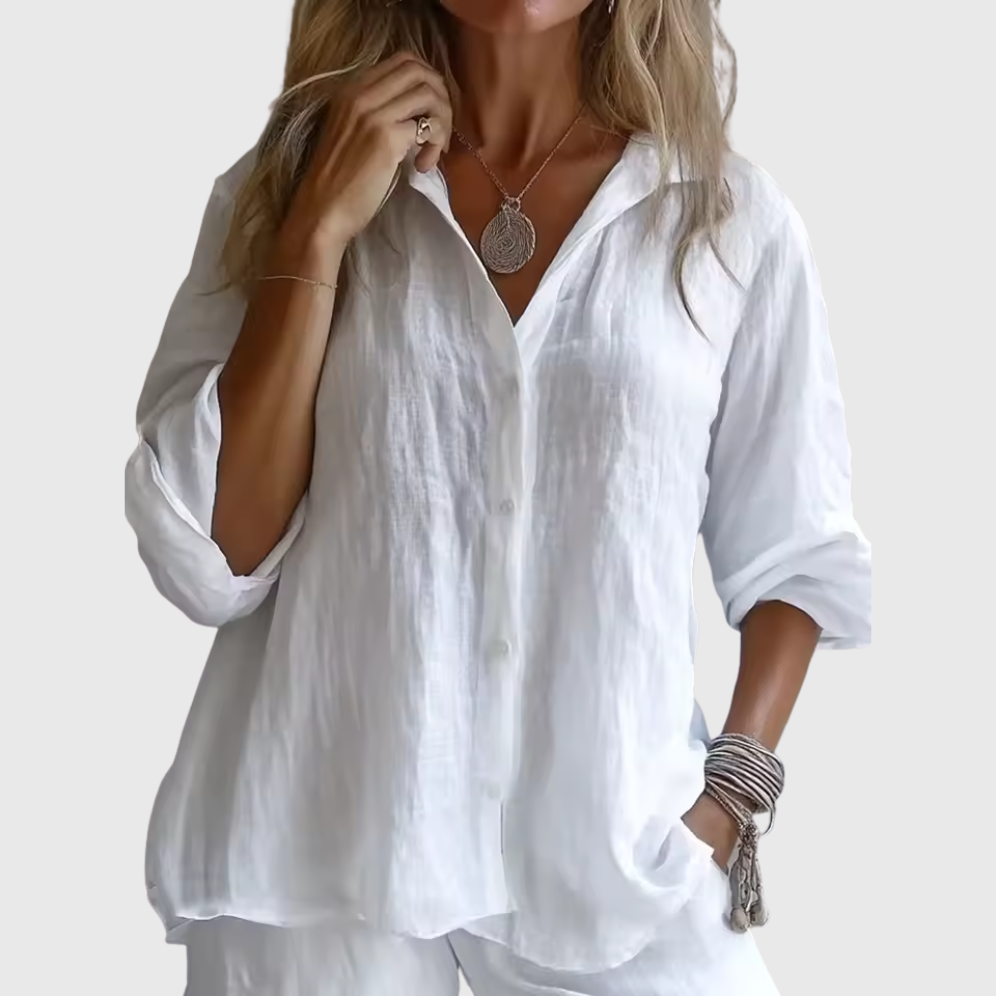 Hailey  | Long Sleeve Blouse Women