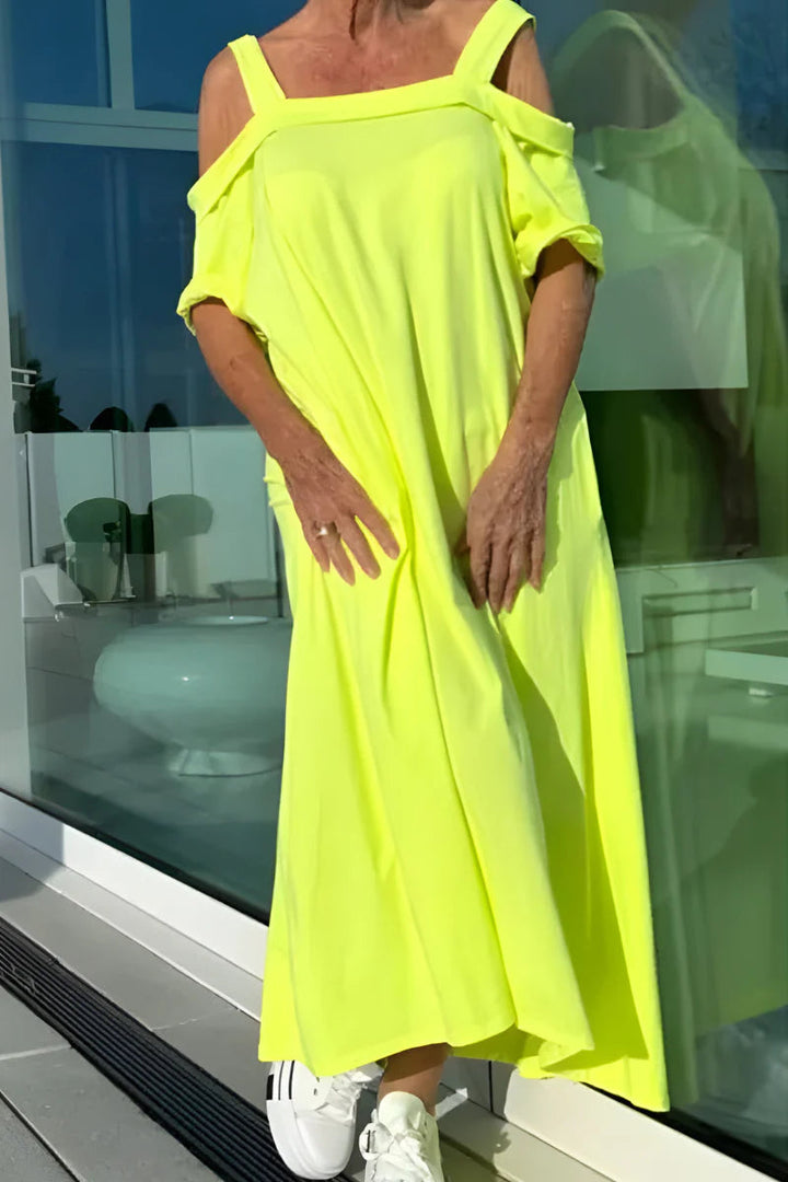 Shaira | Long Off-Shoulder Summer Dress