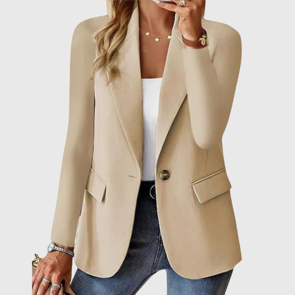 Bea | Casual Blazer with Front Pockets
