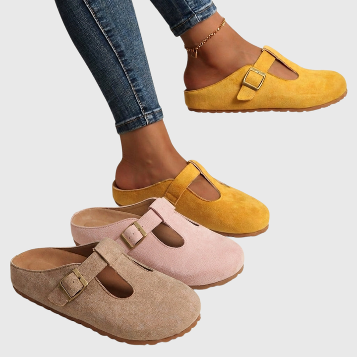 Susan | Comfortable Clogs with a Simple Buckle