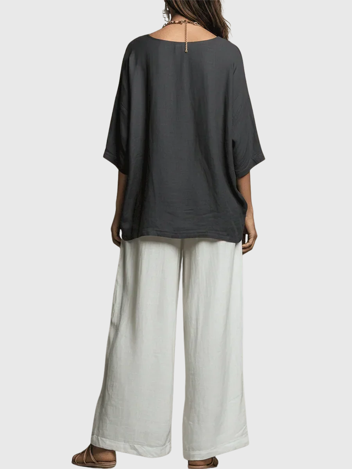 Basha | Linen Two Piece Set
