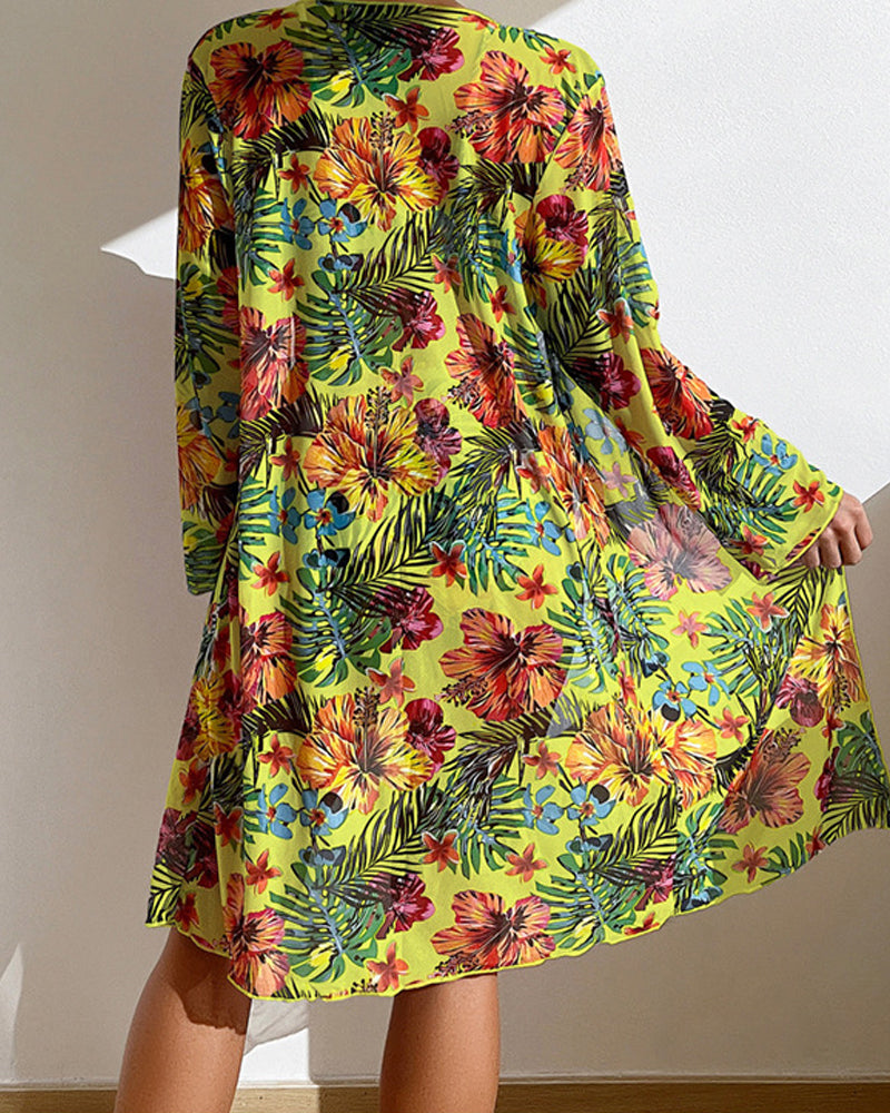 Wella | Bikini with Floral Skirt