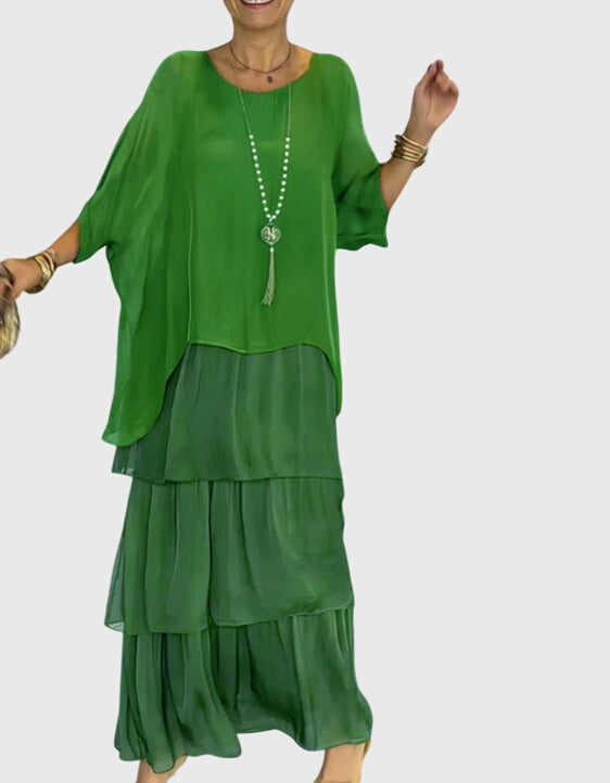 Ella | Long and Flowing Elegant Dress