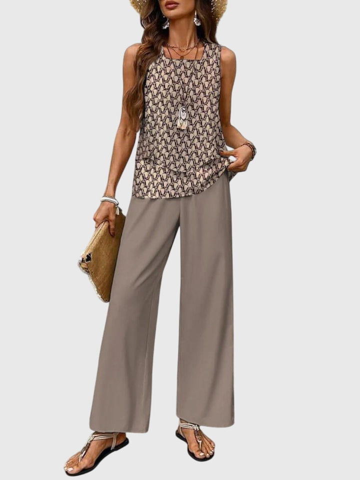 Marya | Elegant 2-Piece Summer Set