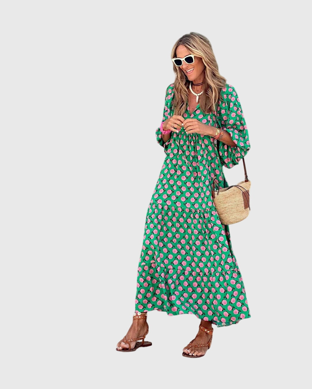 Billie | Boho Maxi Dress