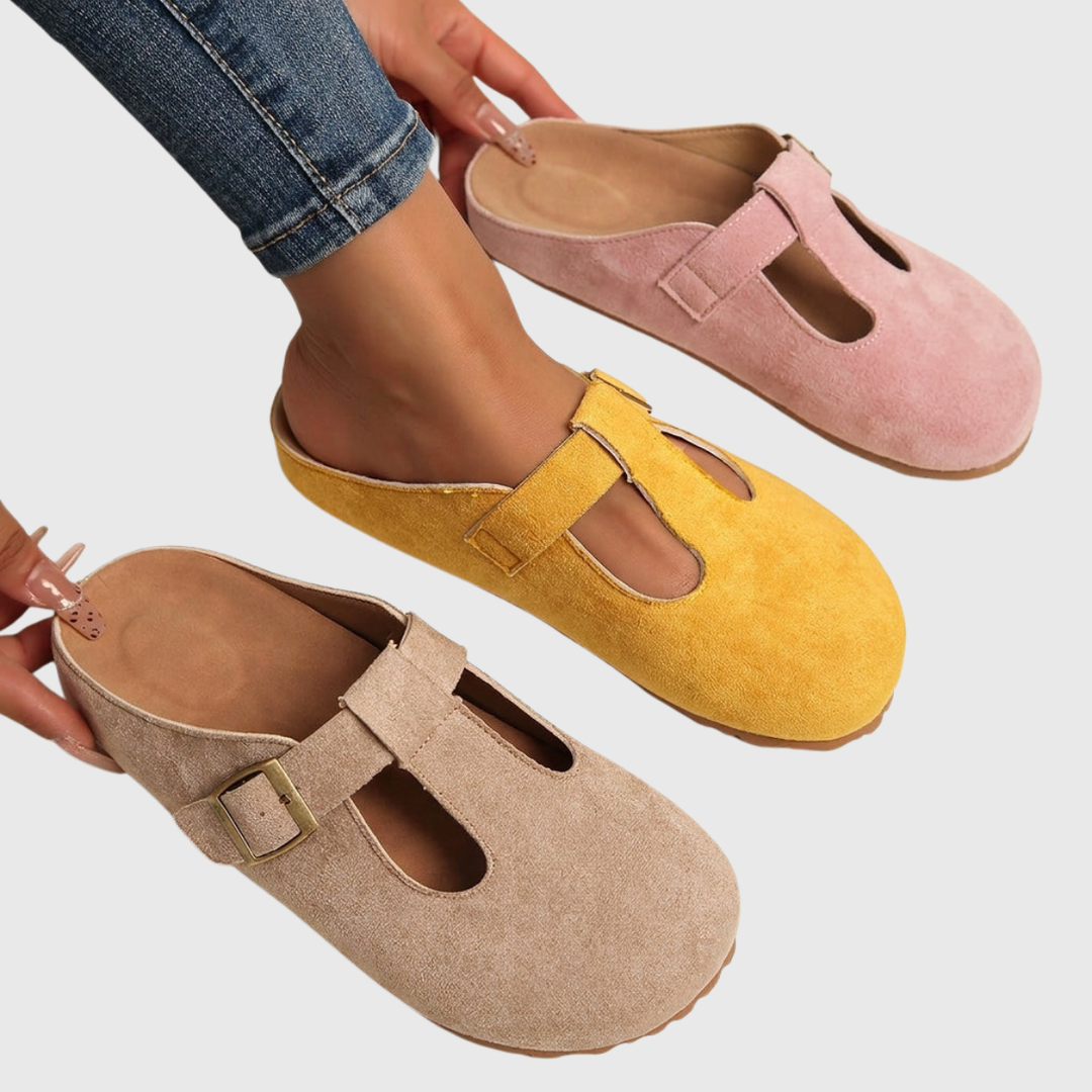 Susan | Comfortable Clogs with a Simple Buckle
