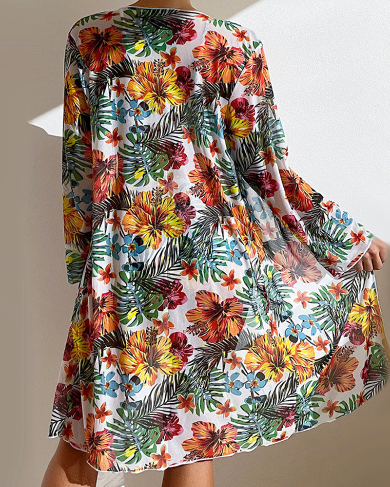 Wella | Bikini with Floral Skirt