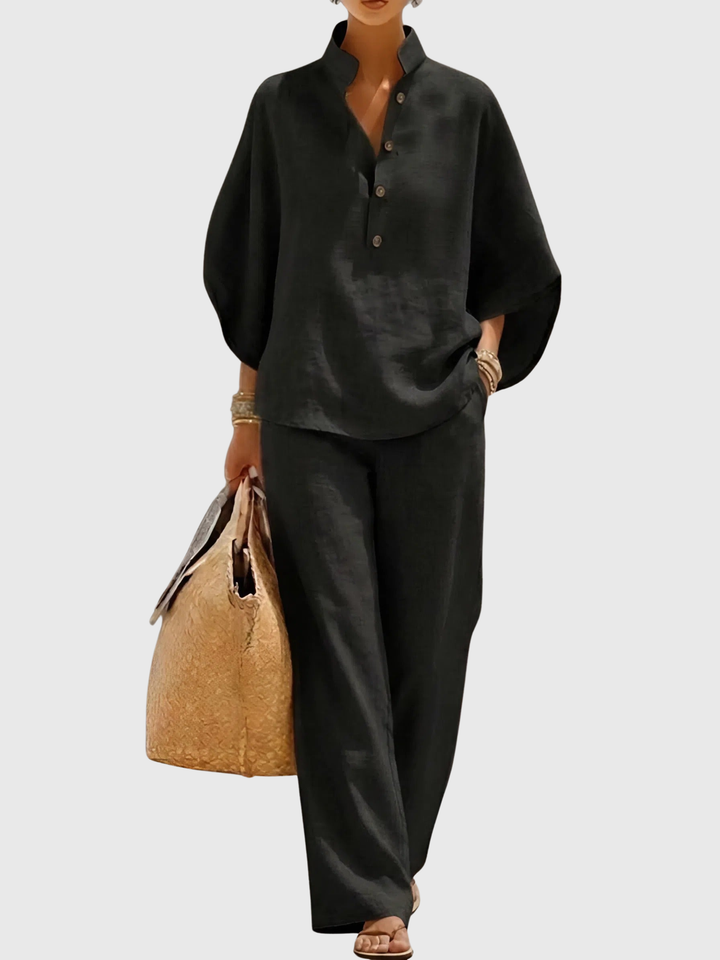 Elaine | Linen Cotton Two-Piece Set