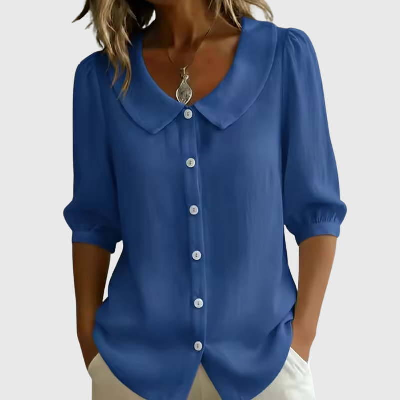 Riley | Casual Blouse Button Tops