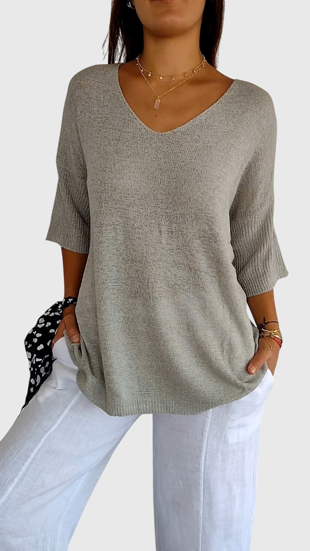 Myrial | Elegant V-Neck Top
