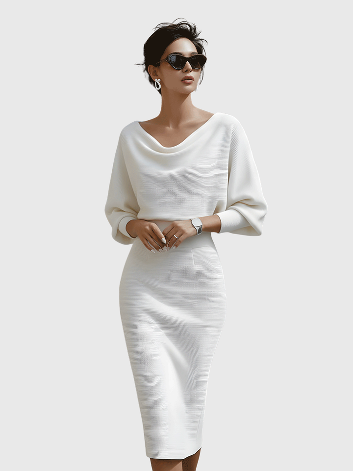 Loretta | Elegant Everyday Midi Dress