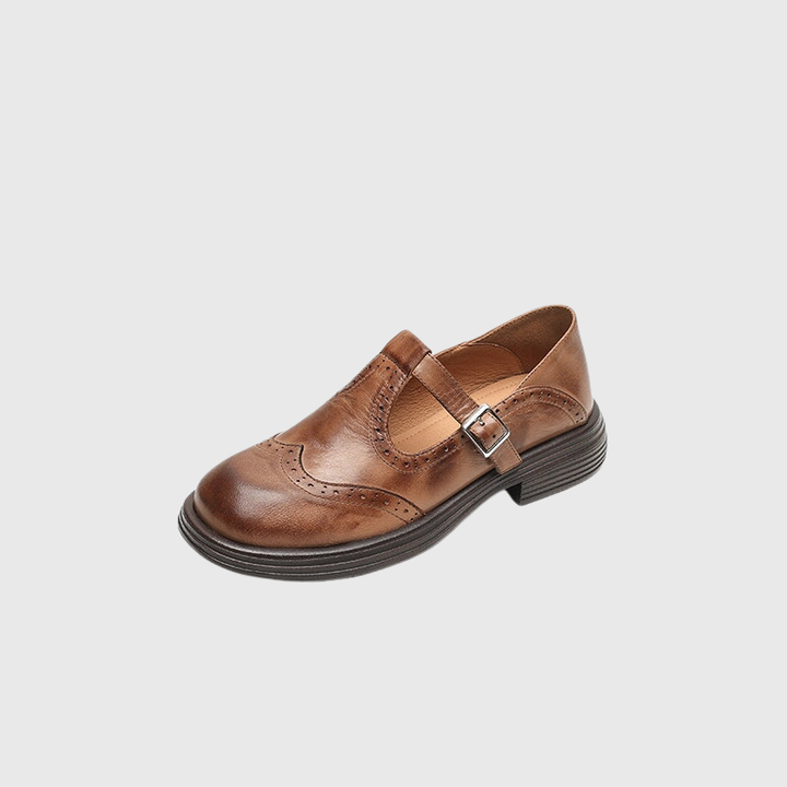 Sasha | Leather Mary Janes
