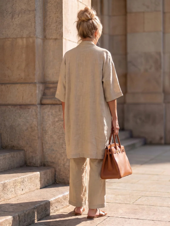 Linnea | Effortless Linen-Cotton Three-Piece Set