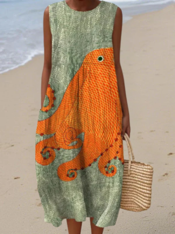 Elize | Summer Printed Dress