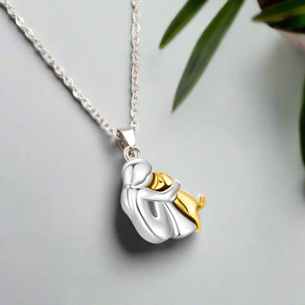 Eleanor Rose | Dog Embrace Necklace