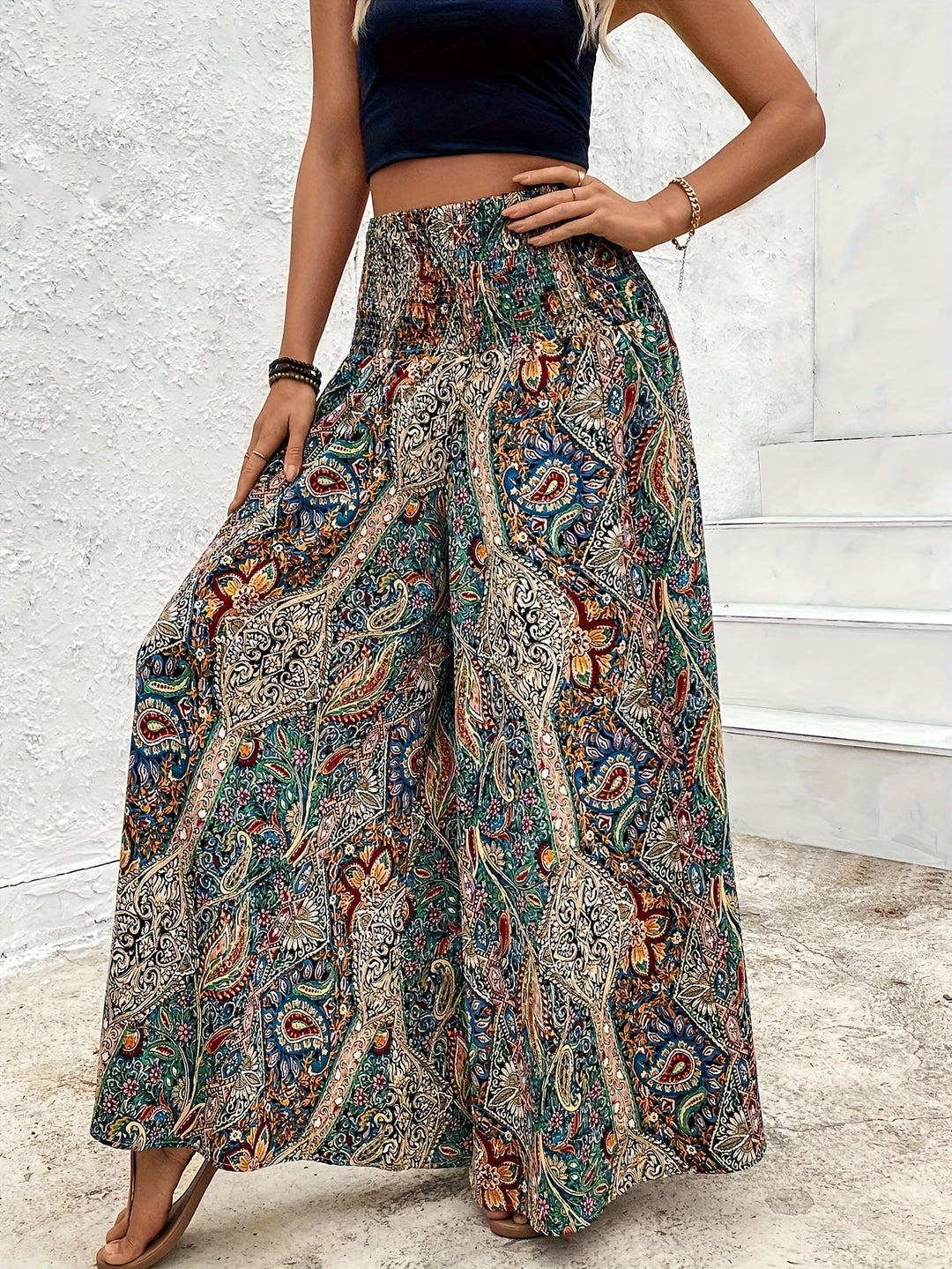 Dakota | Bohemian Wide Leg Pants
