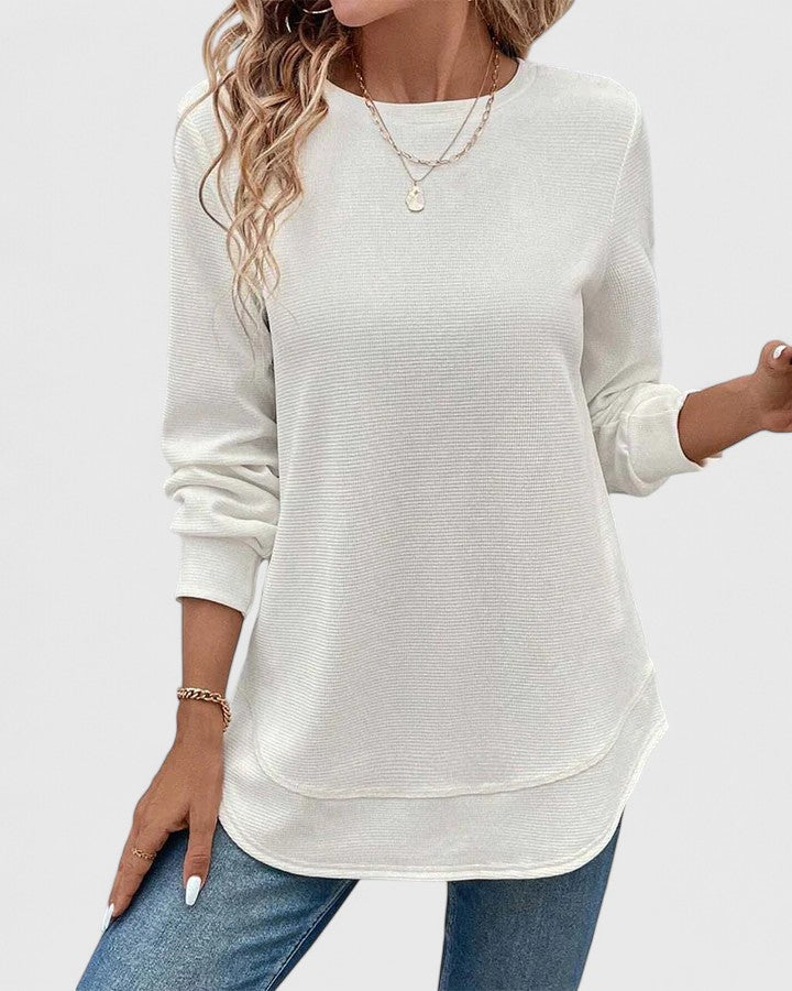 Mariana | Elegant O-Neck Long Sleeve