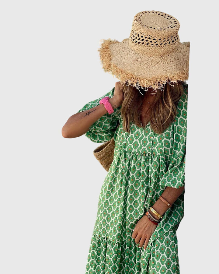 Billie | Boho Maxi Dress