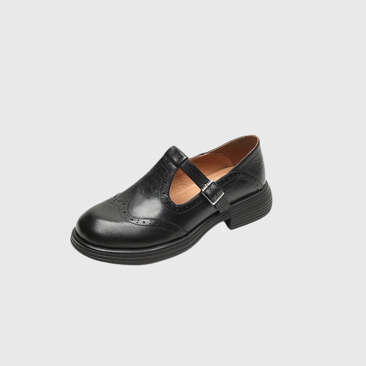Sasha | Leather Mary Janes