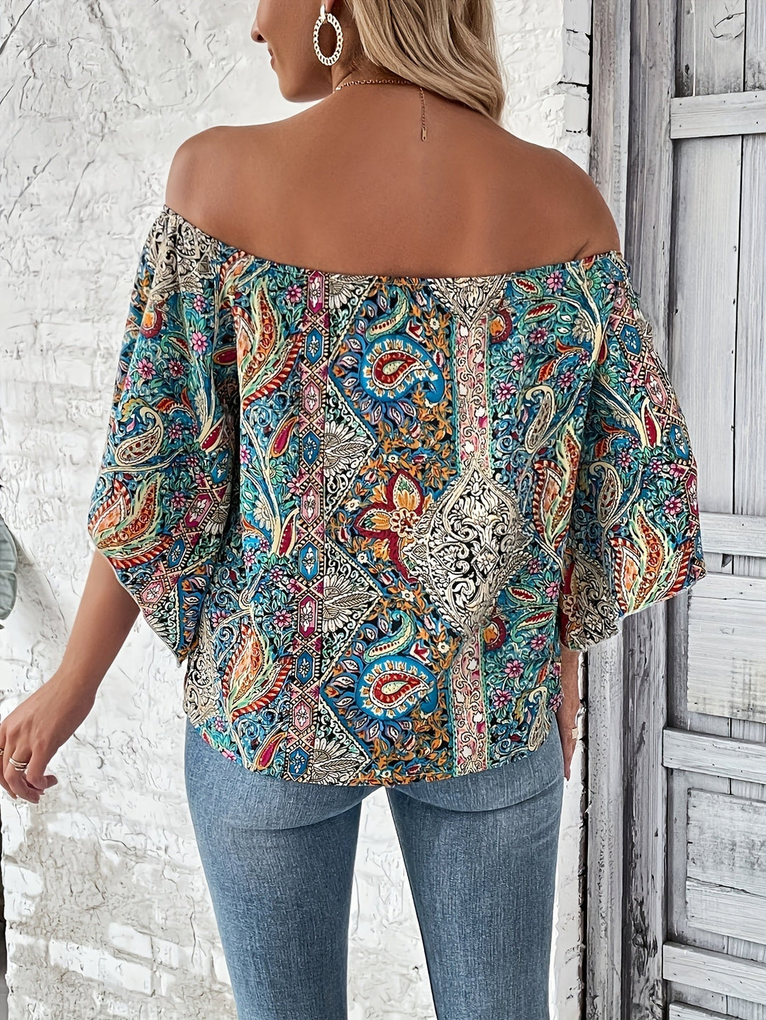 Quinn | Off-Shoulder Boho Blouse