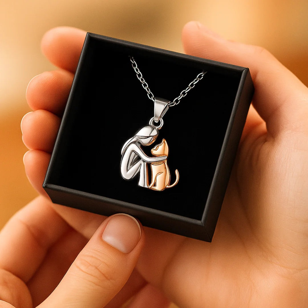 Eleanor Rose | Cat Embrace Necklace