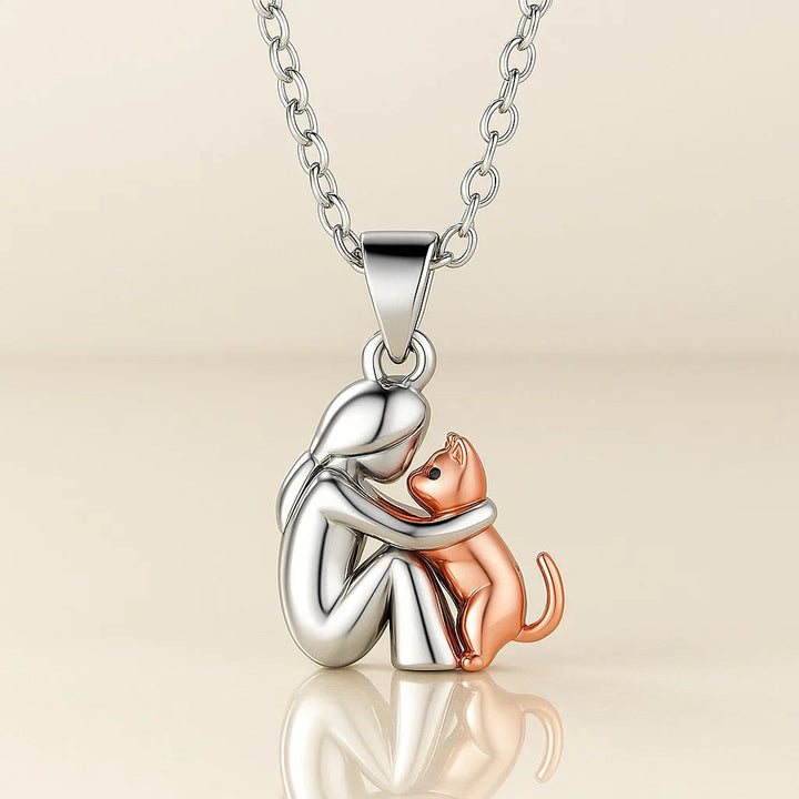 Eleanor Rose | Cat Embrace Necklace