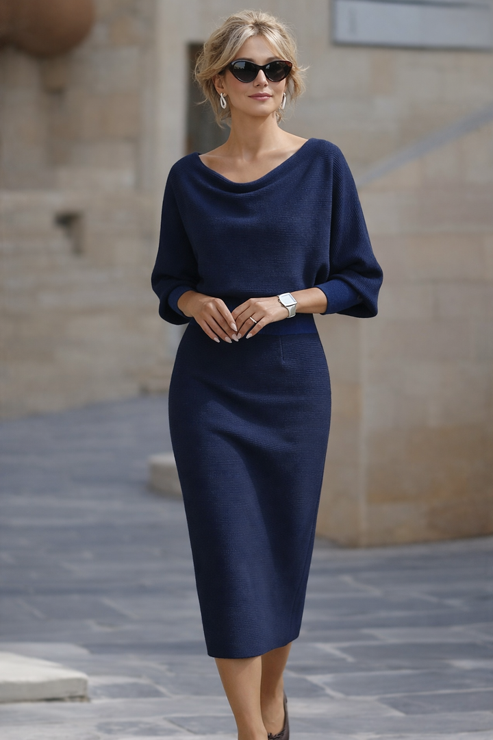 Loretta | Elegant Everyday Midi Dress