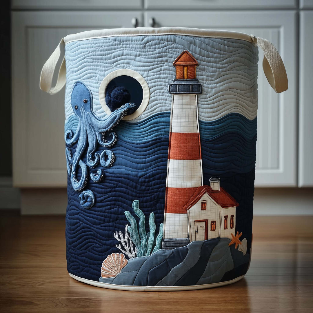 Quilted Laundry Basket Octo Explorer