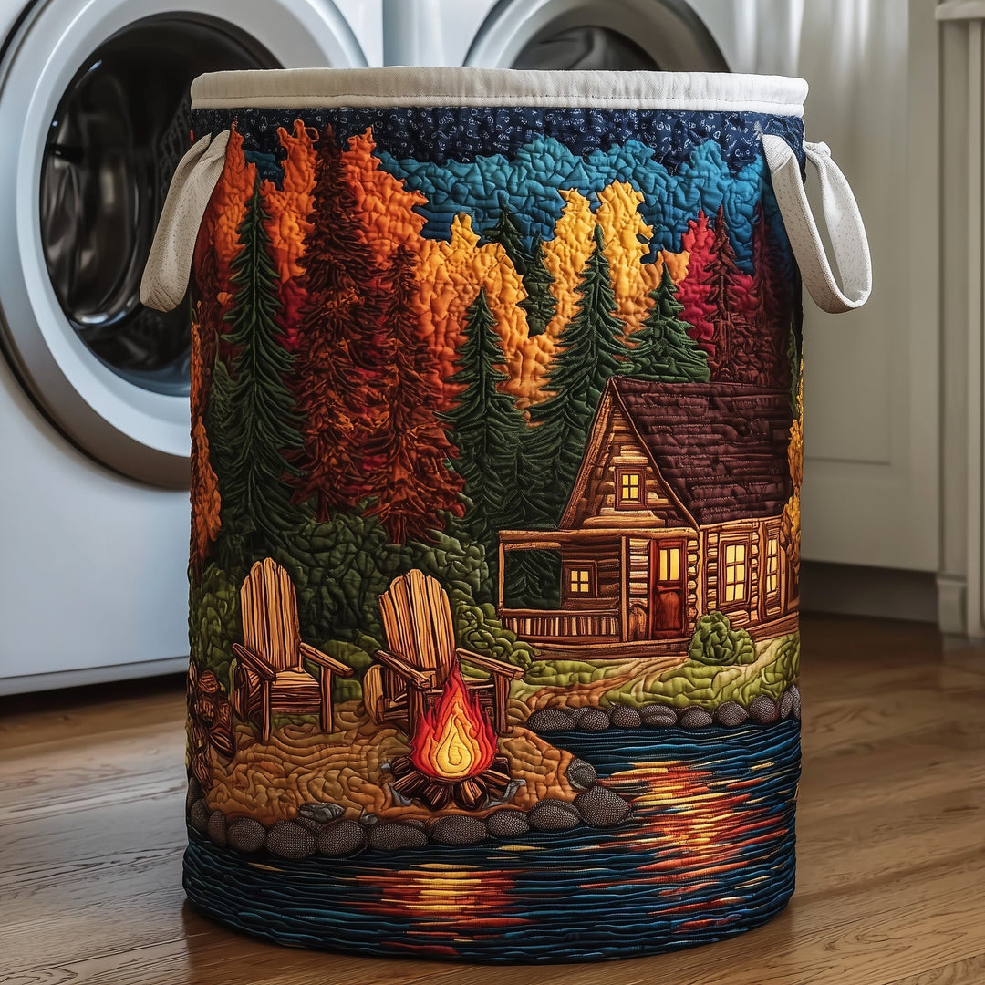 Midnight Morning Laundry Basket