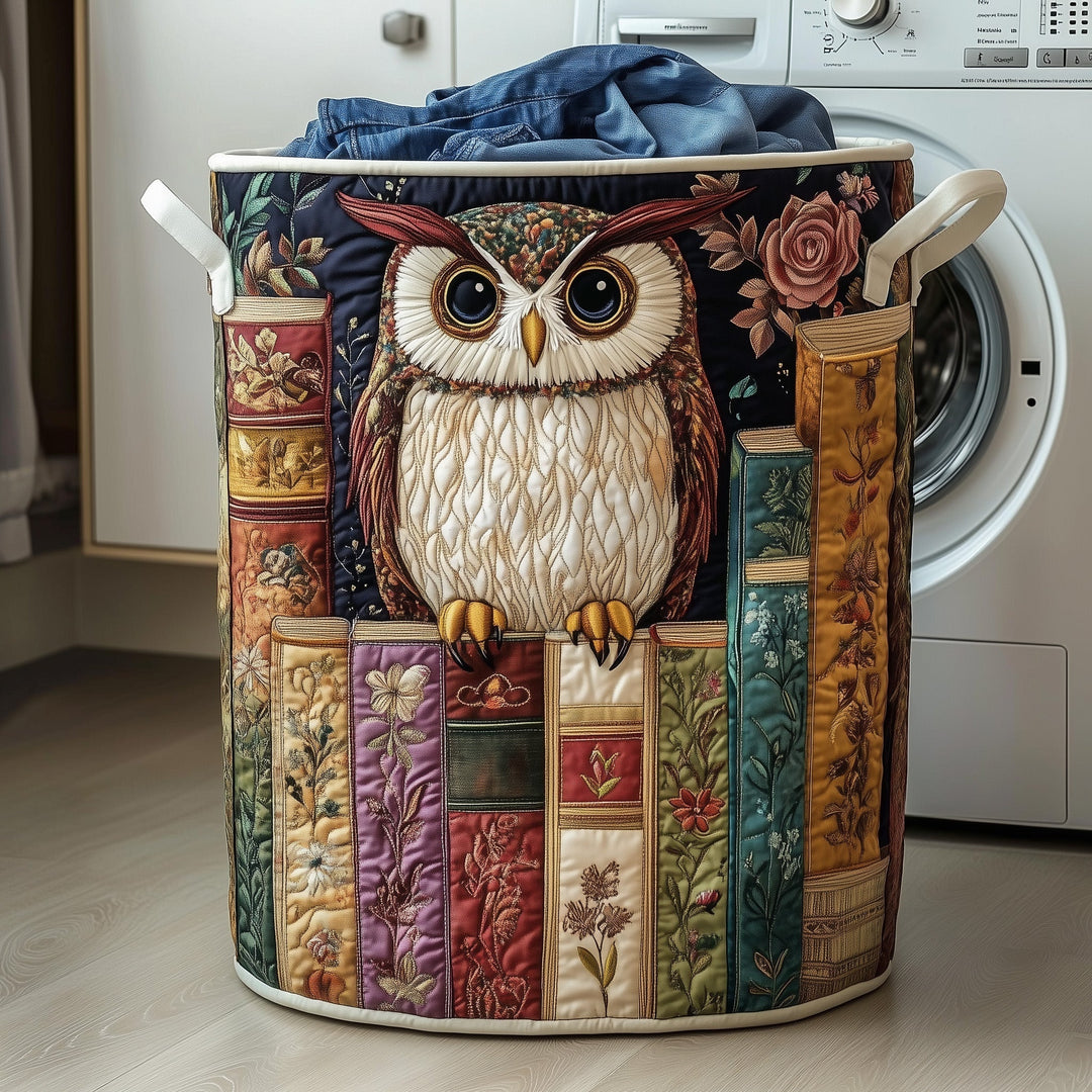 Quilted Laundry Basket Wise Reader
