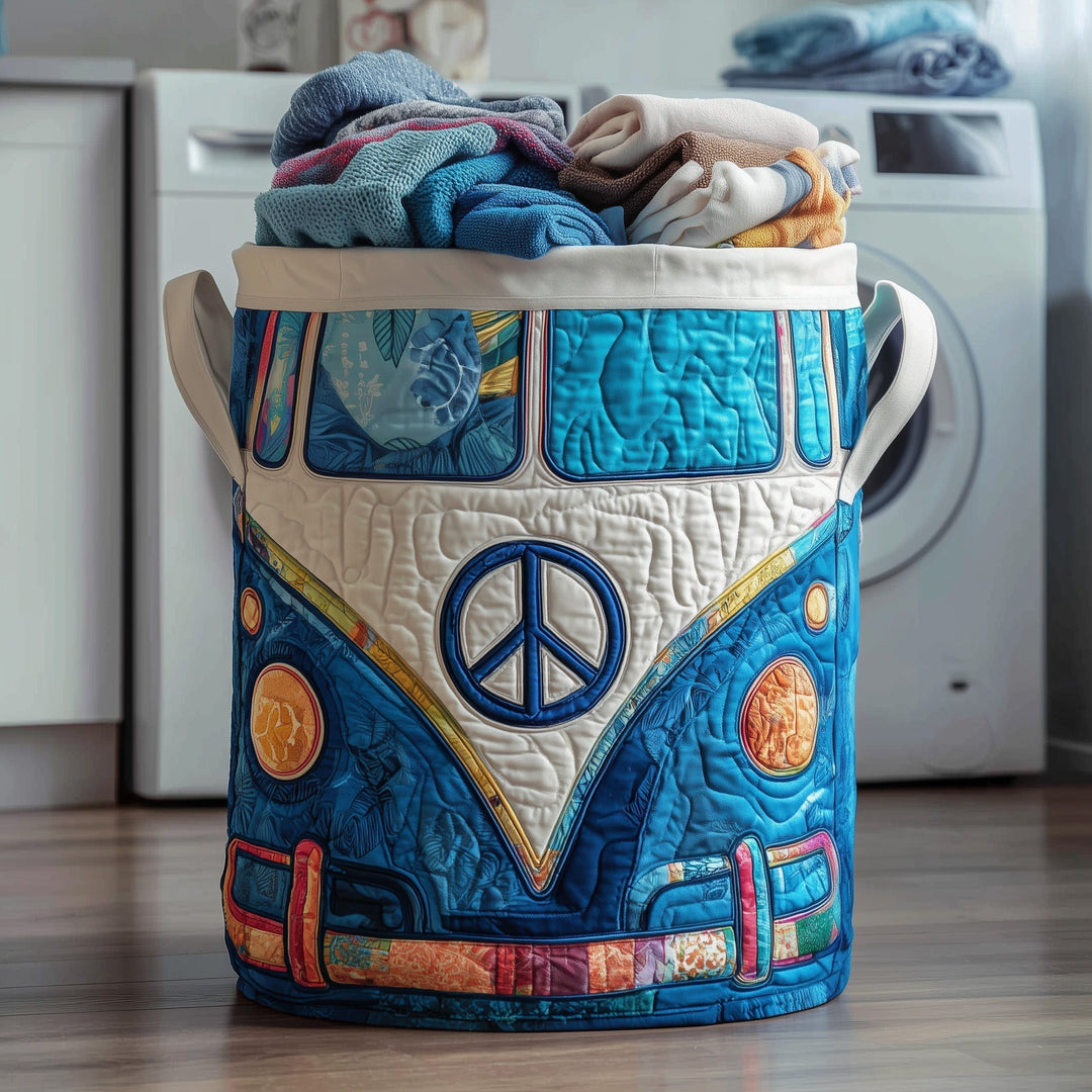 Quilted Laundry Basket Van Hippie