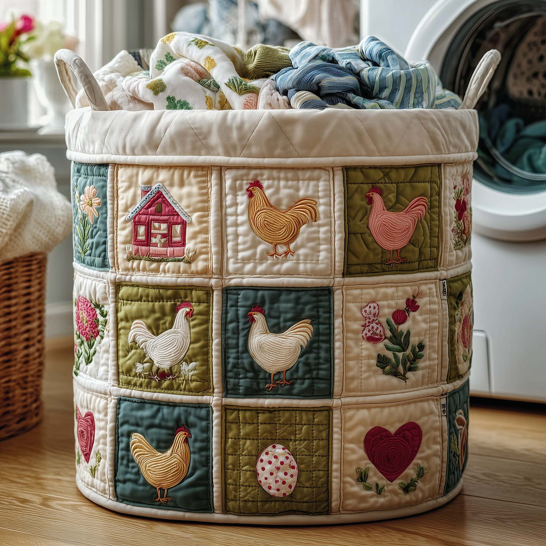 Quilted Laundry Basket Coop Sweeties