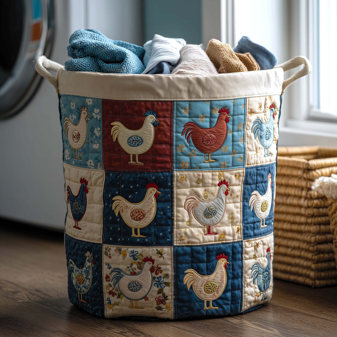 Quilted Laundry Basket Coop Sweeties