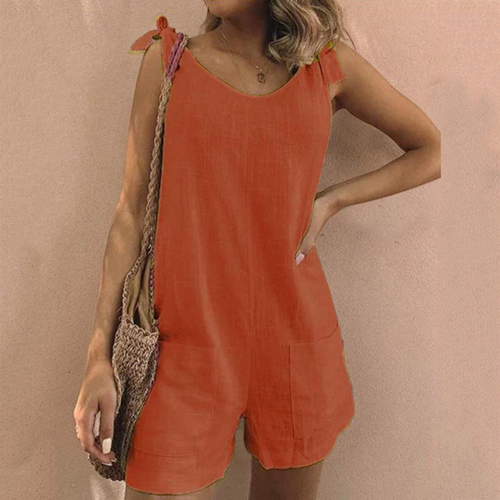 Lyla | Elegant Sleeveless Tummy-Coverage Playsuit