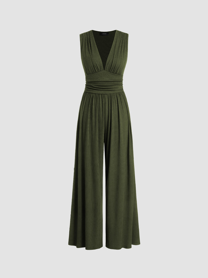Stella | Elegant Sleeveless Wide Leg Jumpsuit Soft Fit