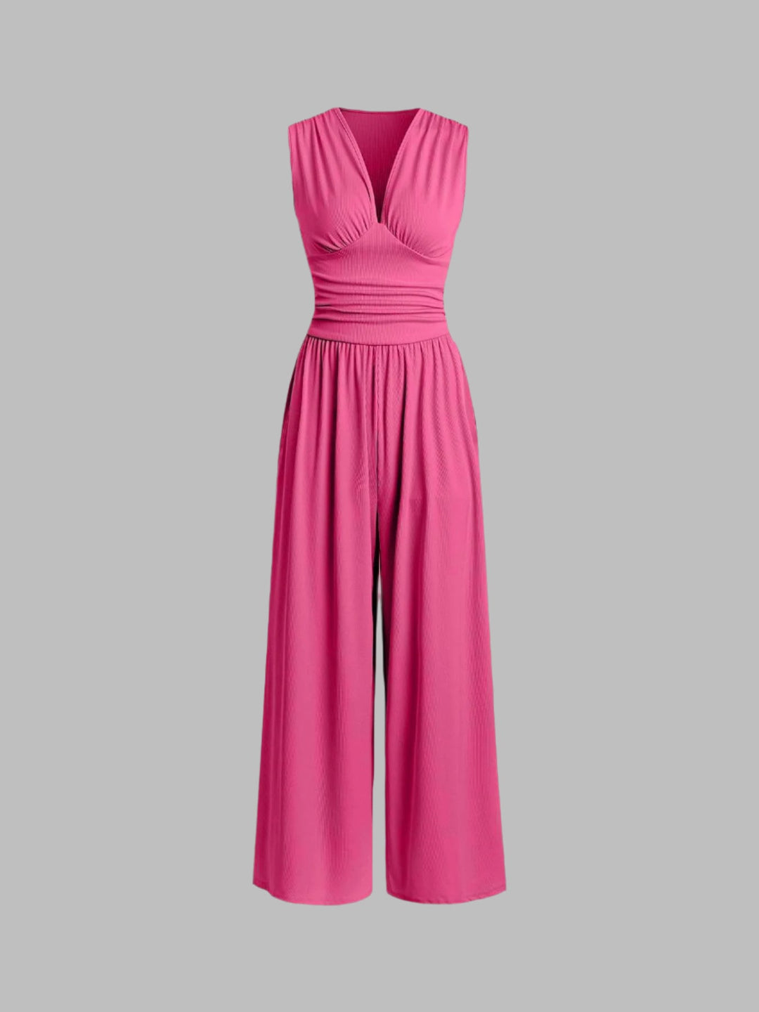 Stella | Elegant Sleeveless Wide Leg Jumpsuit Soft Fit