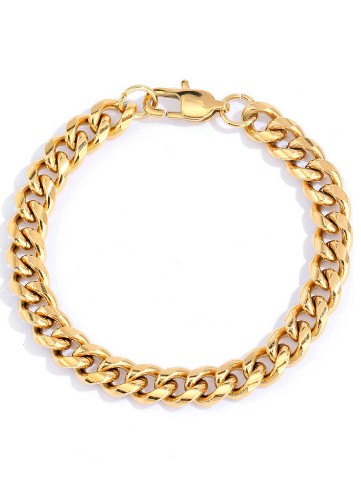 Theresa | Gold Link Bracelet