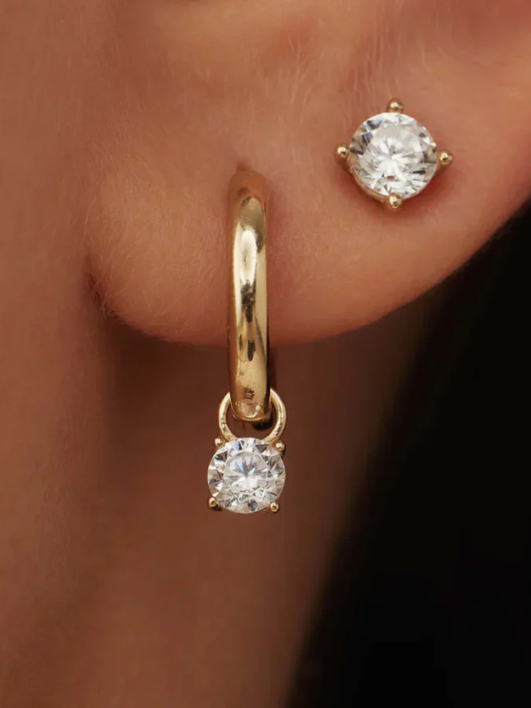 Elaro | Gold Drop Hoops