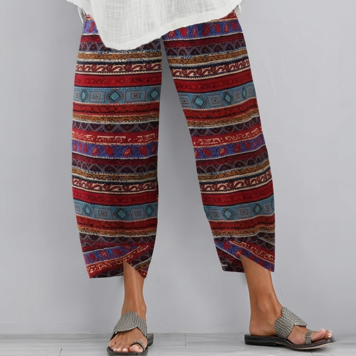 Maribel  | High Waist Wide Leg Trousers
