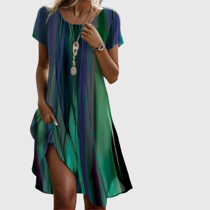 Jada | Casual Boho Gradient Dress