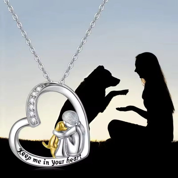 Eleanor Rose | Dog Embrace Necklace