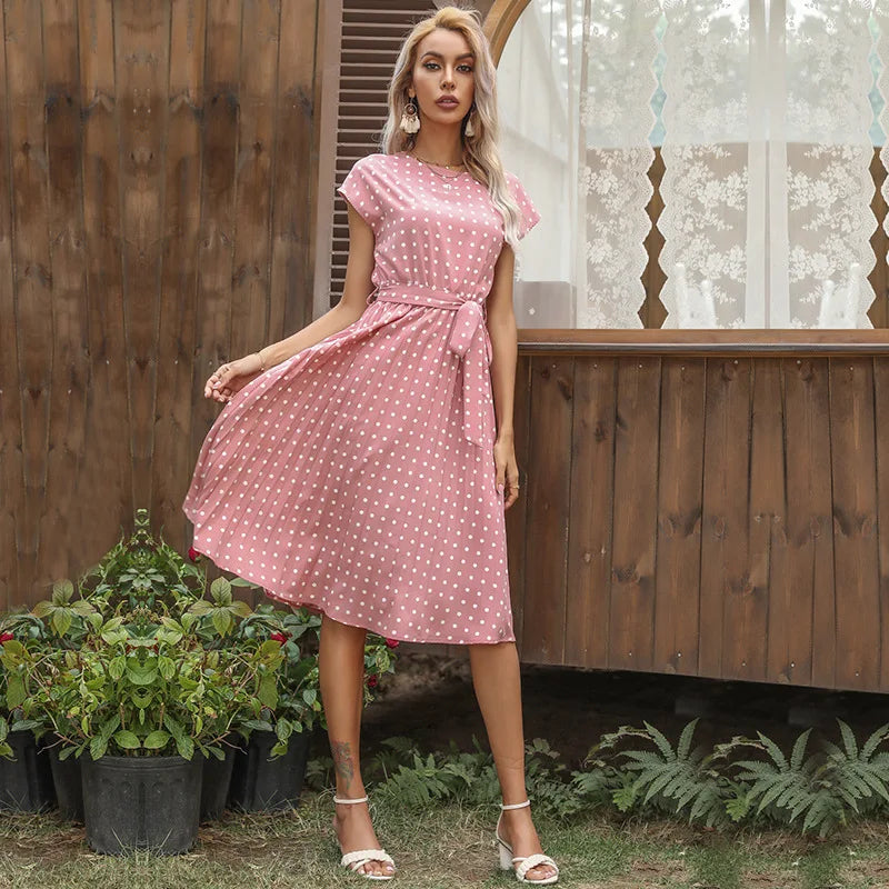 Beth | Polka Bloom Dress